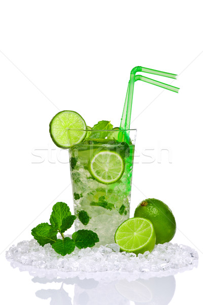 Mojito photo cocktail fraîches chaux menthe [[stock_photo]] © RTimages