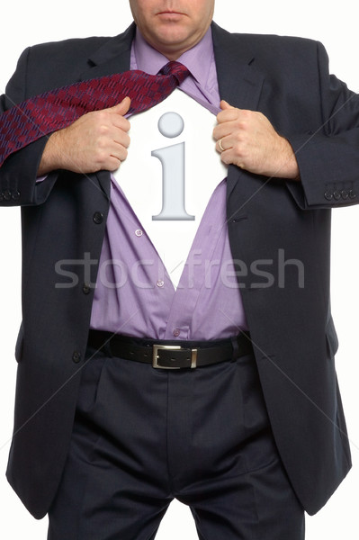 Businessman Information Stock photo © RTimages