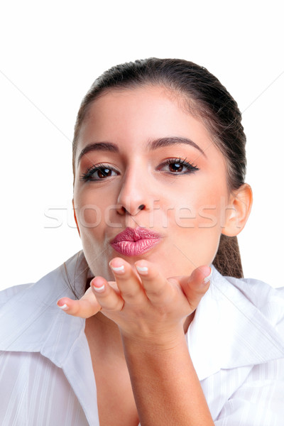 Blowing a kiss Stock photo © RTimages