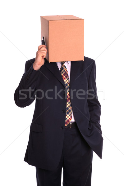 Anonymous phone call Stock photo © RTimages