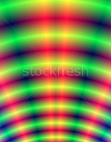 Rot grünen Schock Wellen abstrakten Computer Stock foto © RTimages