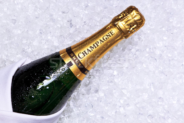 Champagne on ice Stock photo © RTimages