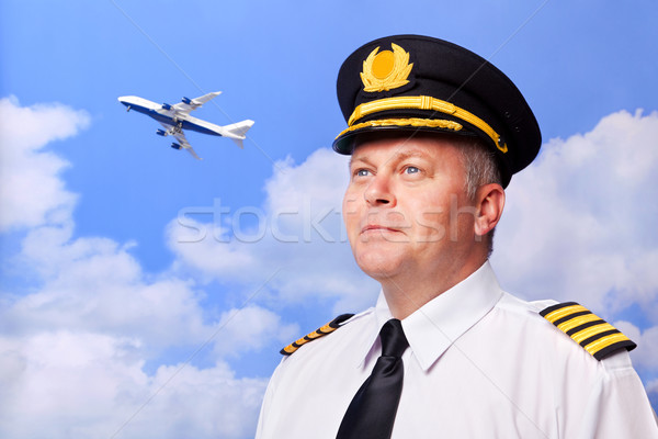 Airline pilot Stock photo © RTimages