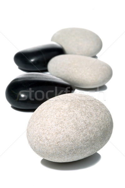 Black and White pebbles Stock photo © RTimages