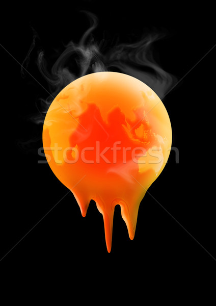 Melted Earth  Stock photo © rudall30