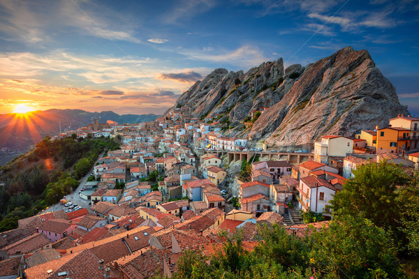 Pietrapertoza, Italy. Stock photo © rudi1976