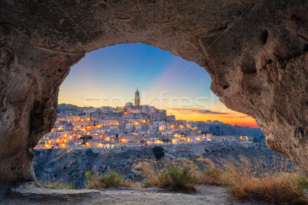 Matera, Italy. Stock photo © rudi1976