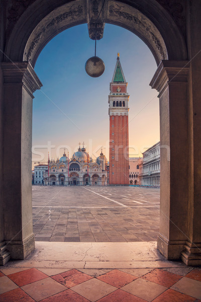 ヴェネツィア 景観 画像 広場 市 旅行 ストックフォト © rudi1976