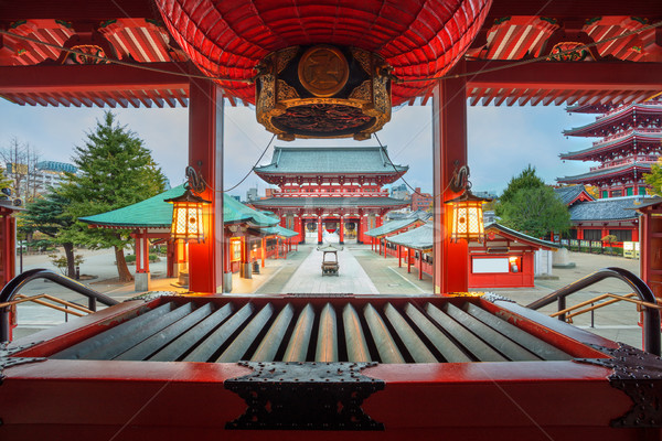 храма Токио Cityscape изображение известный район Сток-фото © rudi1976