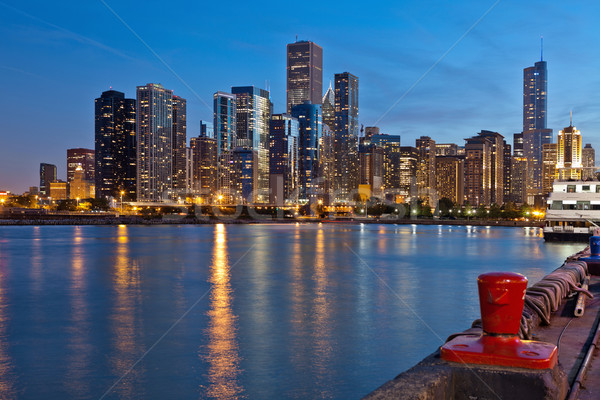 Chicago Skyline. Stock photo © rudi1976