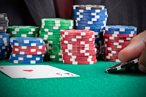 Raising a bet Stock photo © ruigsantos
