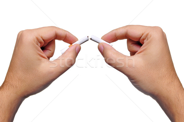 Quite Smoking Stock photo © ruigsantos