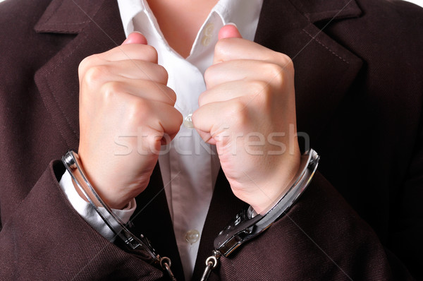 Handcuffed Stock photo © ruigsantos