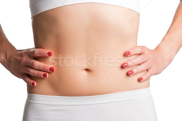 Stock photo: Womans Abs