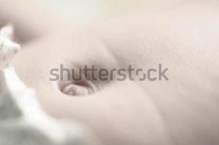 Kéz közelkép lánycsecsemők édes kicsi ujjak Stock fotó © runzelkorn