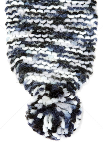 Part knitted warm scarf Stock photo © RuslanOmega