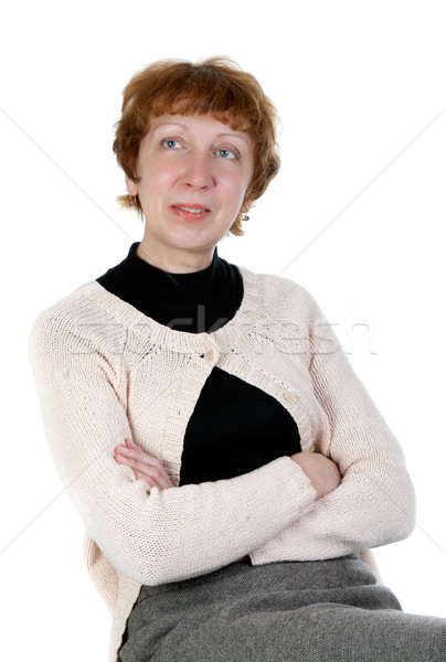 Portrait of middle-aged woman Stock photo © RuslanOmega