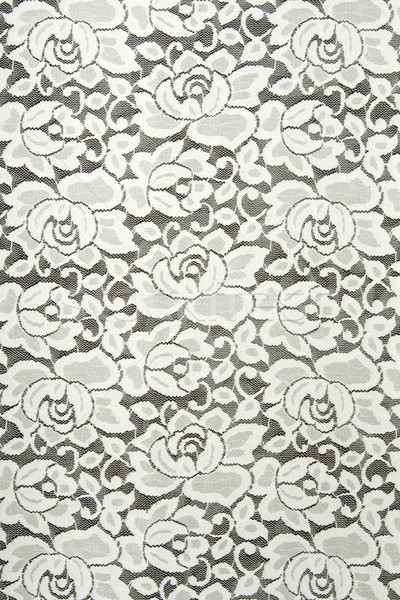 Branco renda floral padrão preto abstrato Foto stock © RuslanOmega