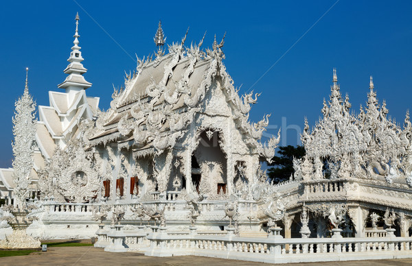 Wat Rongkun - the white temple in Chiangrai , Thailand Stock photo © RuslanOmega