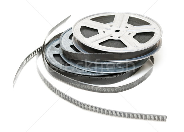 Aluminium reel of film Stock photo © RuslanOmega