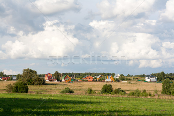 Rural lodges Stock photo © RuslanOmega