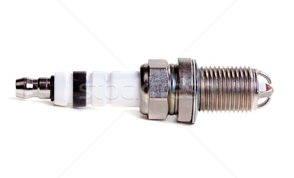 Spark plug isolated on white background with clipping path Stock photo © RuslanOmega