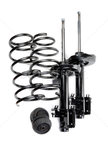 Set of shock absorbers, springs and thrust bearings Stock photo © RuslanOmega