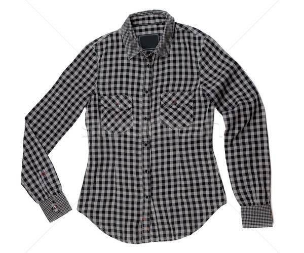 Grey Plaid Shirt Stock photo © RuslanOmega