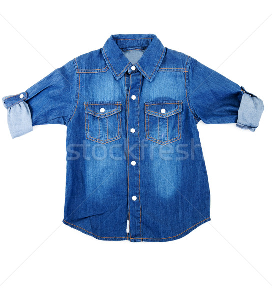 blue denim shirt Stock photo © RuslanOmega