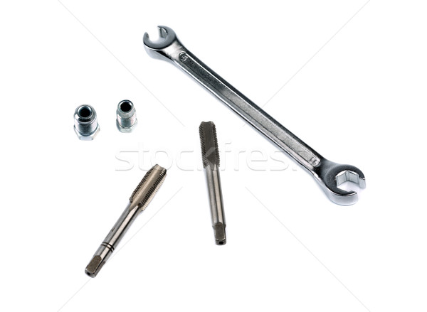 Wrench, tap thread and brake fitting Stock photo © RuslanOmega