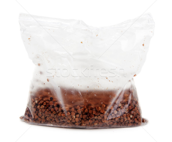 Package of the quick preparation with groats Stock photo © RuslanOmega