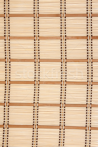 Small rug from bamboo Stock photo © RuslanOmega