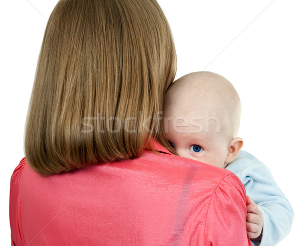 baby with blue eyes Stock photo © RuslanOmega