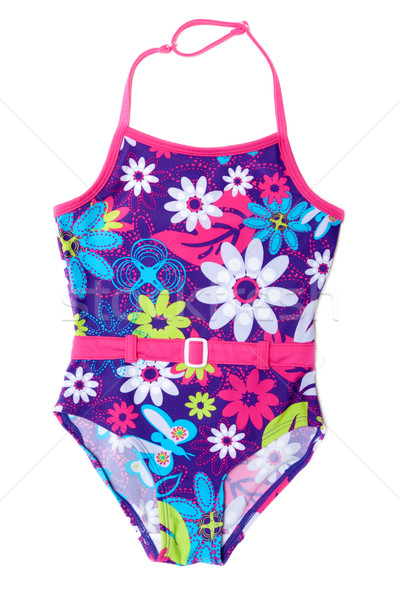 Baby colour swimsuit in red belt Stock photo © RuslanOmega