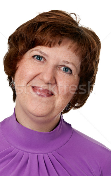 portrait of middle-aged woman closeup Stock photo © RuslanOmega