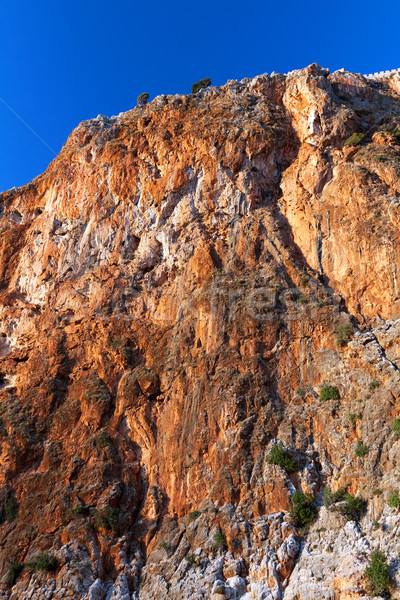 Amarelo montanha brilhante blue sky céu textura Foto stock © RuslanOmega