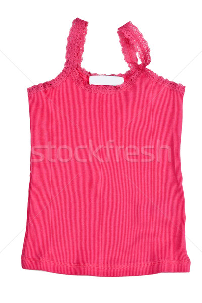 red shirt with delicate straps Stock photo © RuslanOmega