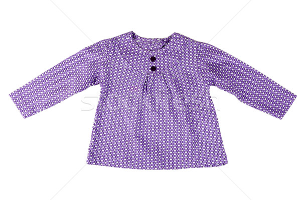 Junior purple spotted dress Stock photo © RuslanOmega