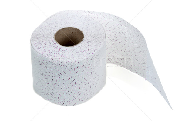 Perforated toilet paper in roll Stock photo © RuslanOmega