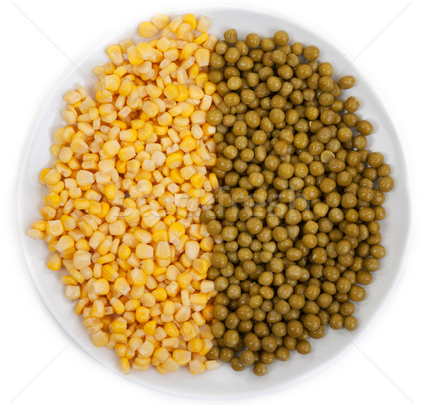 Corn and peas Stock photo © RuslanOmega