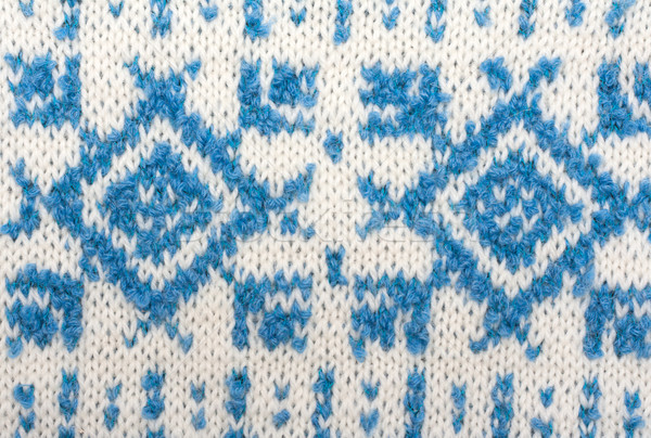Knitted background with pattern Stock photo © RuslanOmega