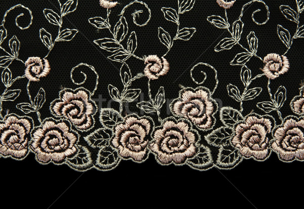 Rose lace with pattern in the manner of flower Stock photo © RuslanOmega