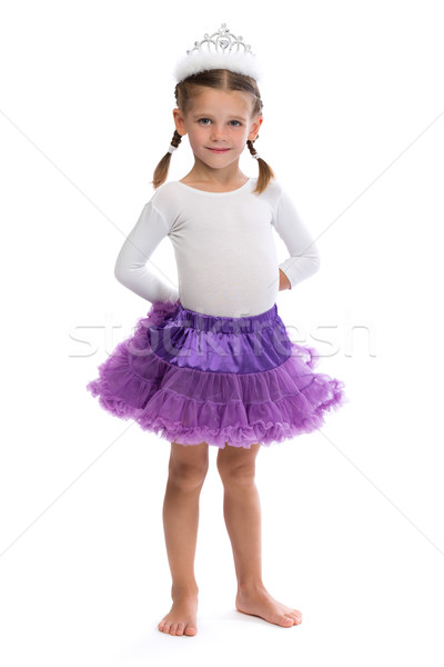 Little girl ballerina in the corona. Stock photo © RuslanOmega