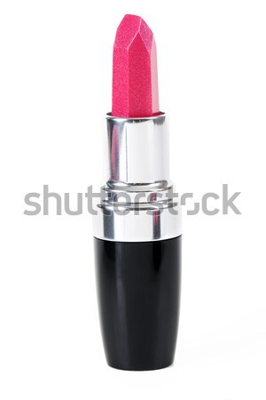 Feminino batom vermelho branco beleza rosa make-up Foto stock © RuslanOmega