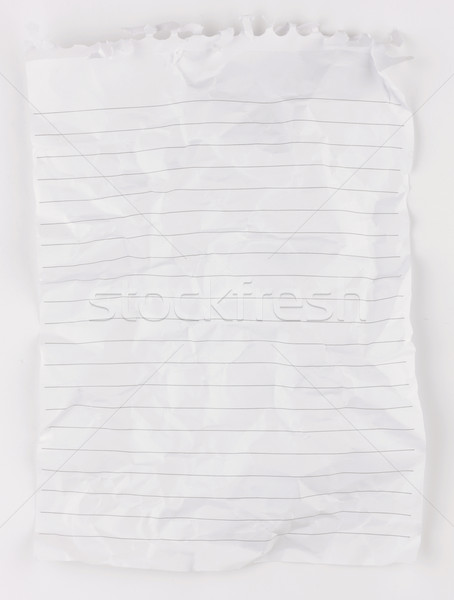 Papieru kawałek spirali Zdjęcia stock © russwitherington