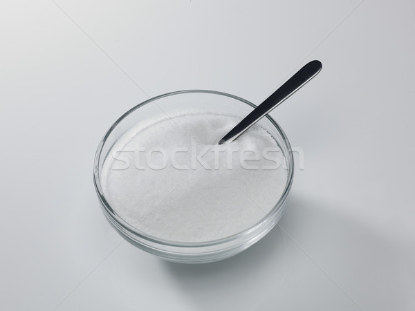 granulated sugar and spoon Stock photo © russwitherington
