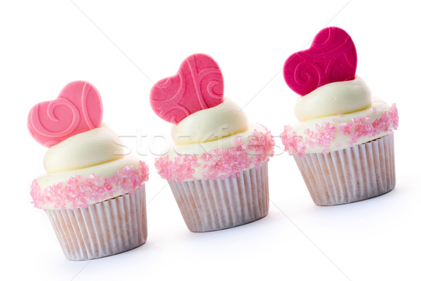 Valentine cupcakes Stock photo © RuthBlack