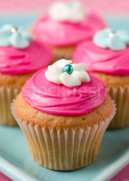 Rose plaque fête sweet gâteaux [[stock_photo]] © RuthBlack