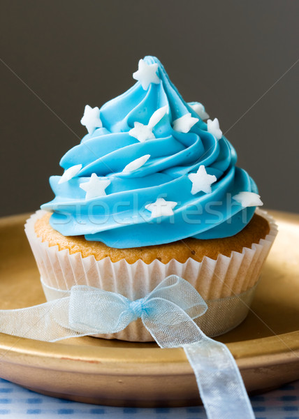 Blue cupcake Stock photo © RuthBlack