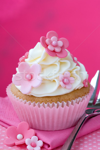 Flower cupcake Stock photo © RuthBlack